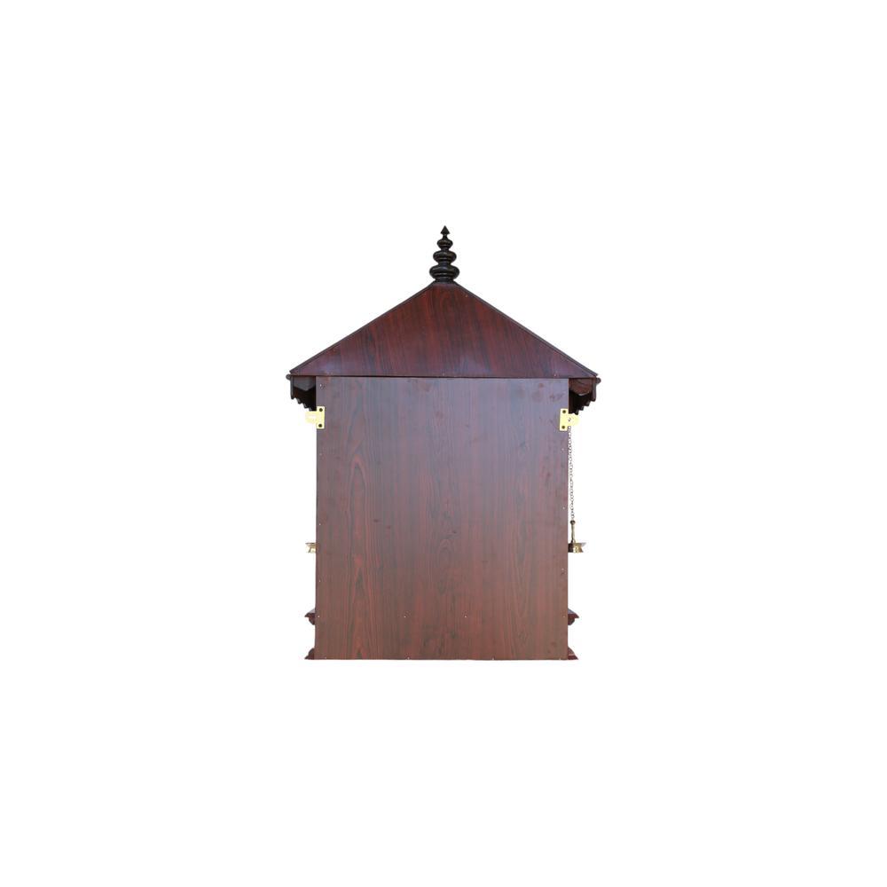 turvi solid wood prayer unit in mahagony finish
