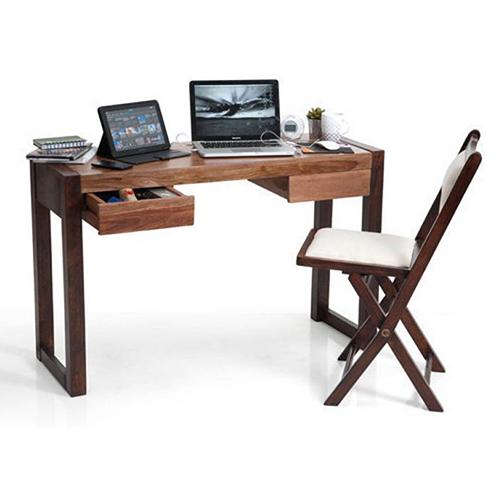Austen Solid Wood Study Table in Two Tone Finish