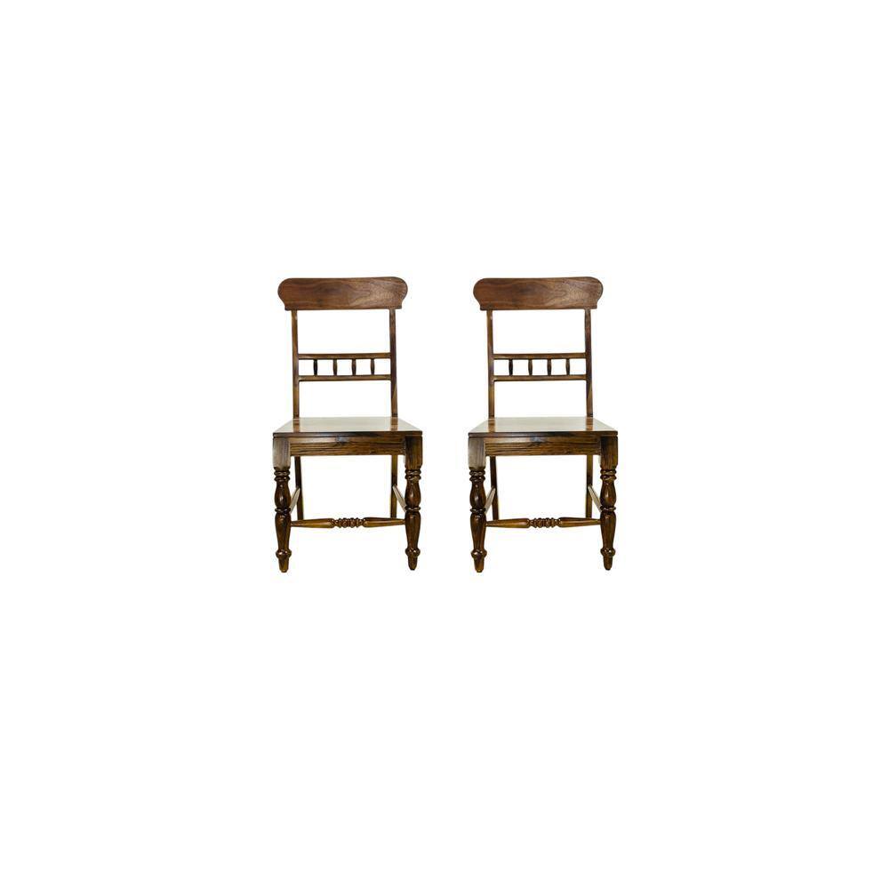 lavesso solid wood  dining chair in  Provincial Teak