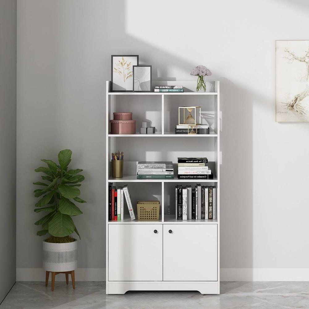 Felix Display Unit In Frosty White Color