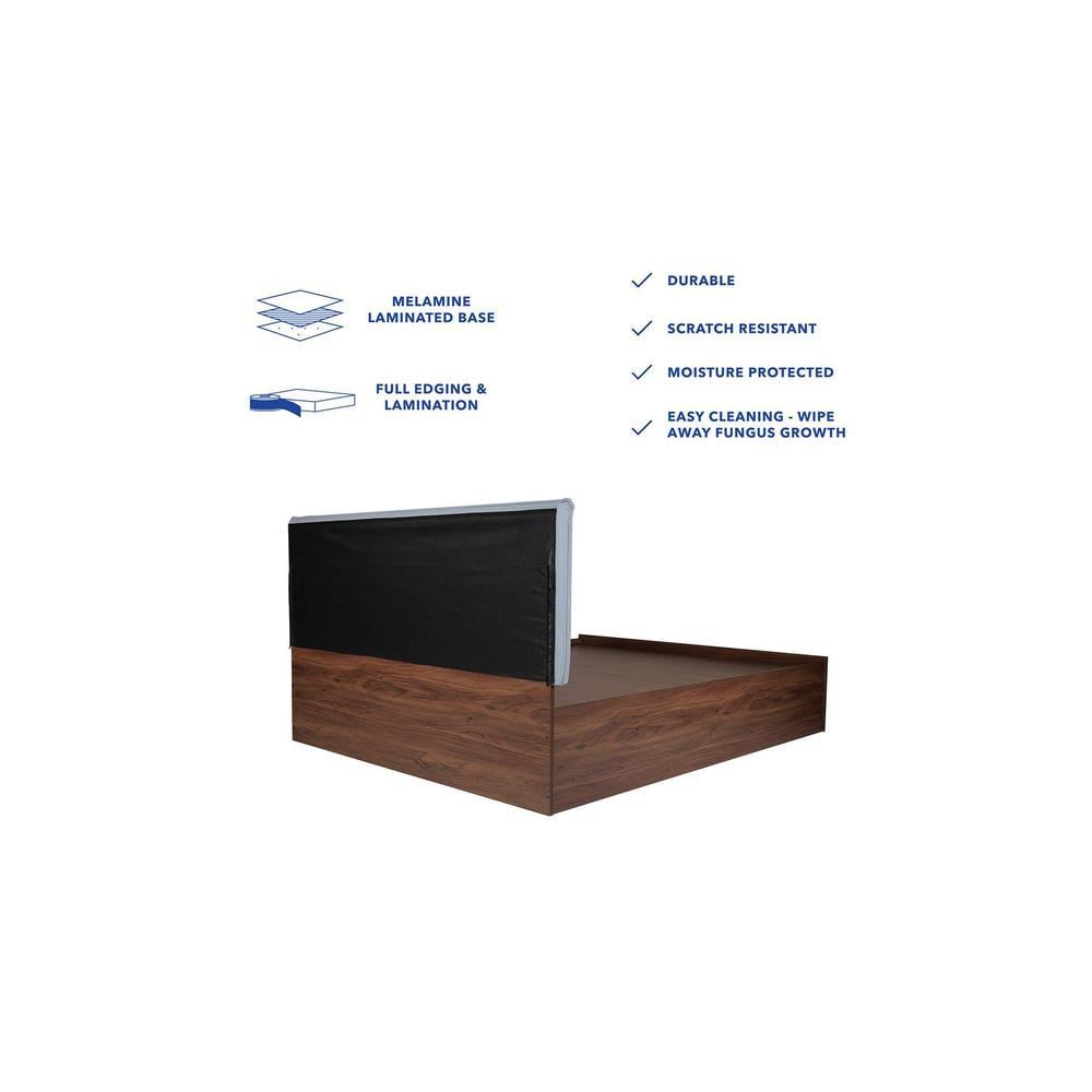 Yantra Bed With Premium Leatherette Fabric And Box Storage Queen Bed