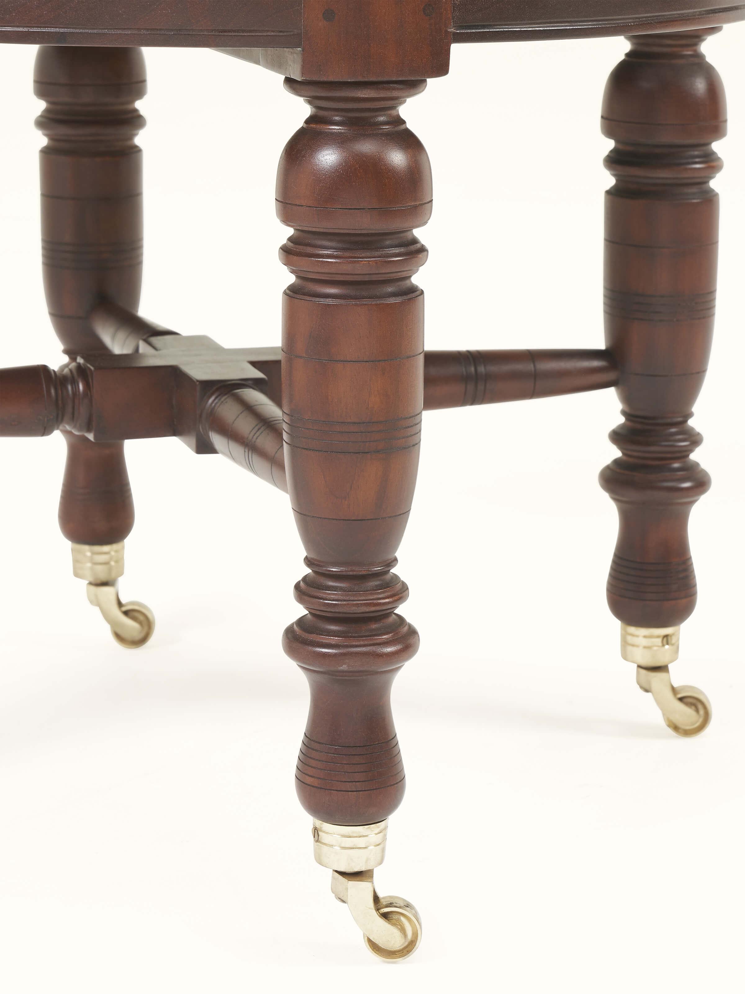 Mahagony Wood & Cane Study Chair