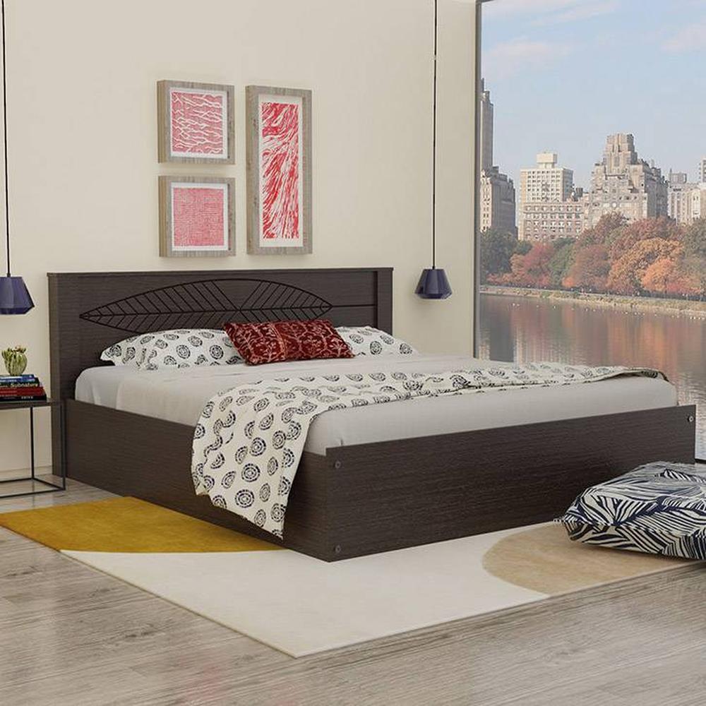 Themis Engineered Wood King  Size Bed With Drawer Storage (Melamine Finish) - Direct Factory to Home Private Limited (DF2H)