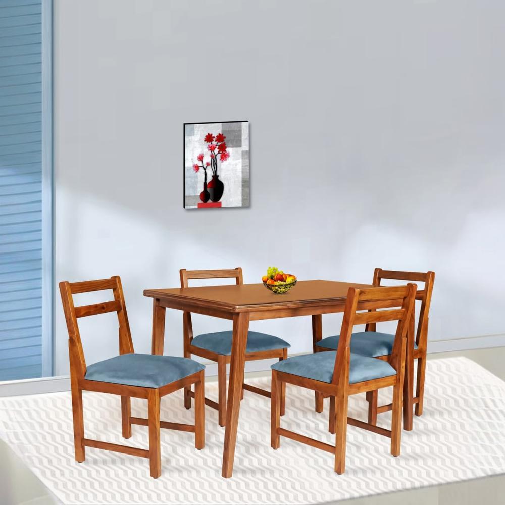 biff solid wood  4 seater Dining table in  Provincial Teak