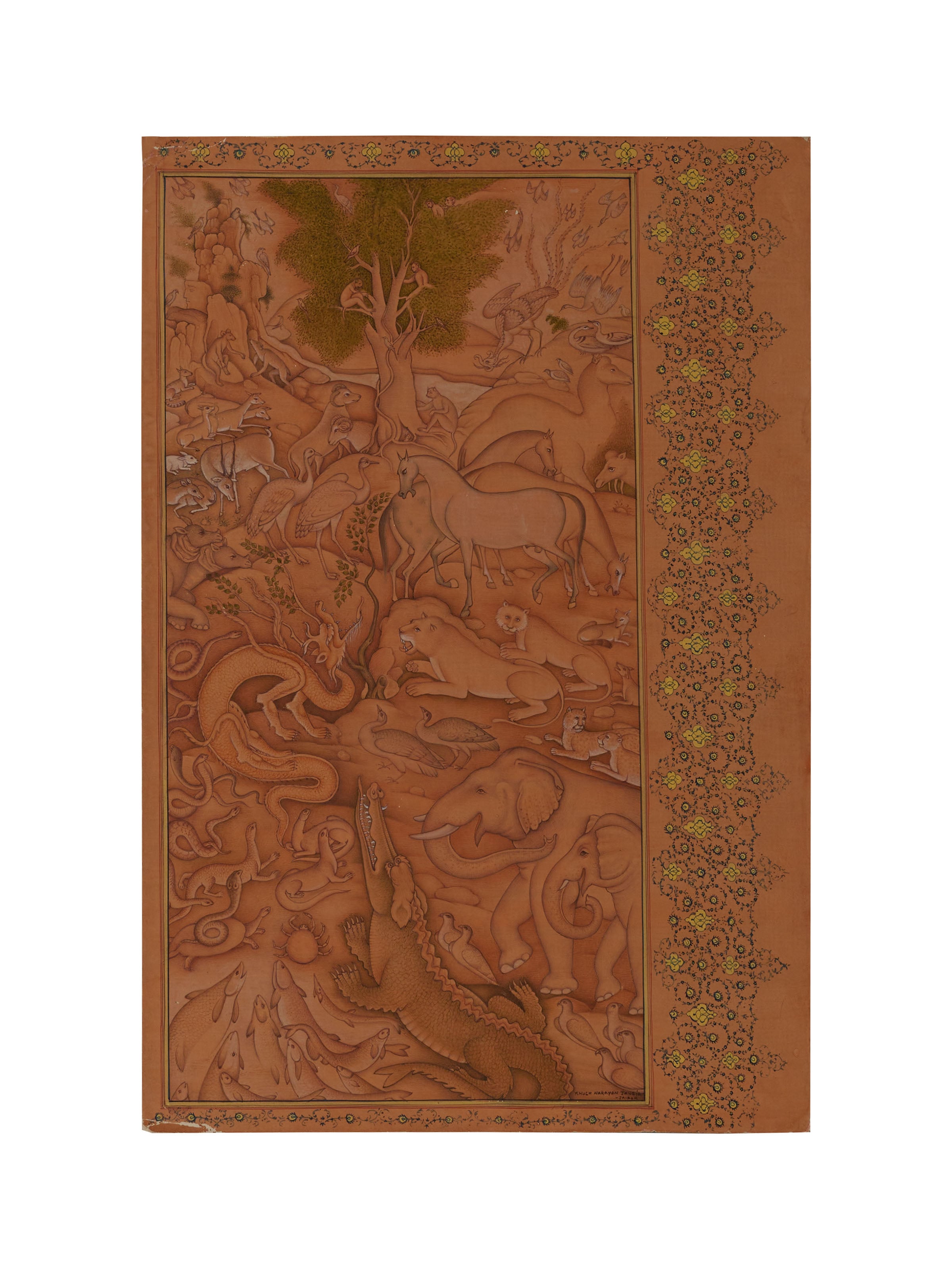 Harmony Wild Forest Miniature Painting