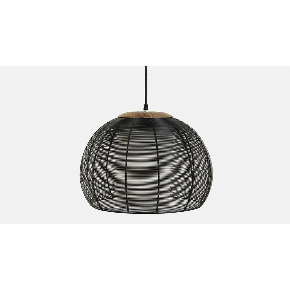 Dashiell Black Iron Hanging Light