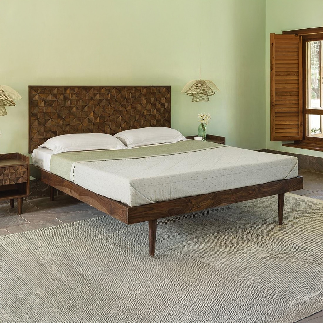 Bicasso King Bed Without Storage