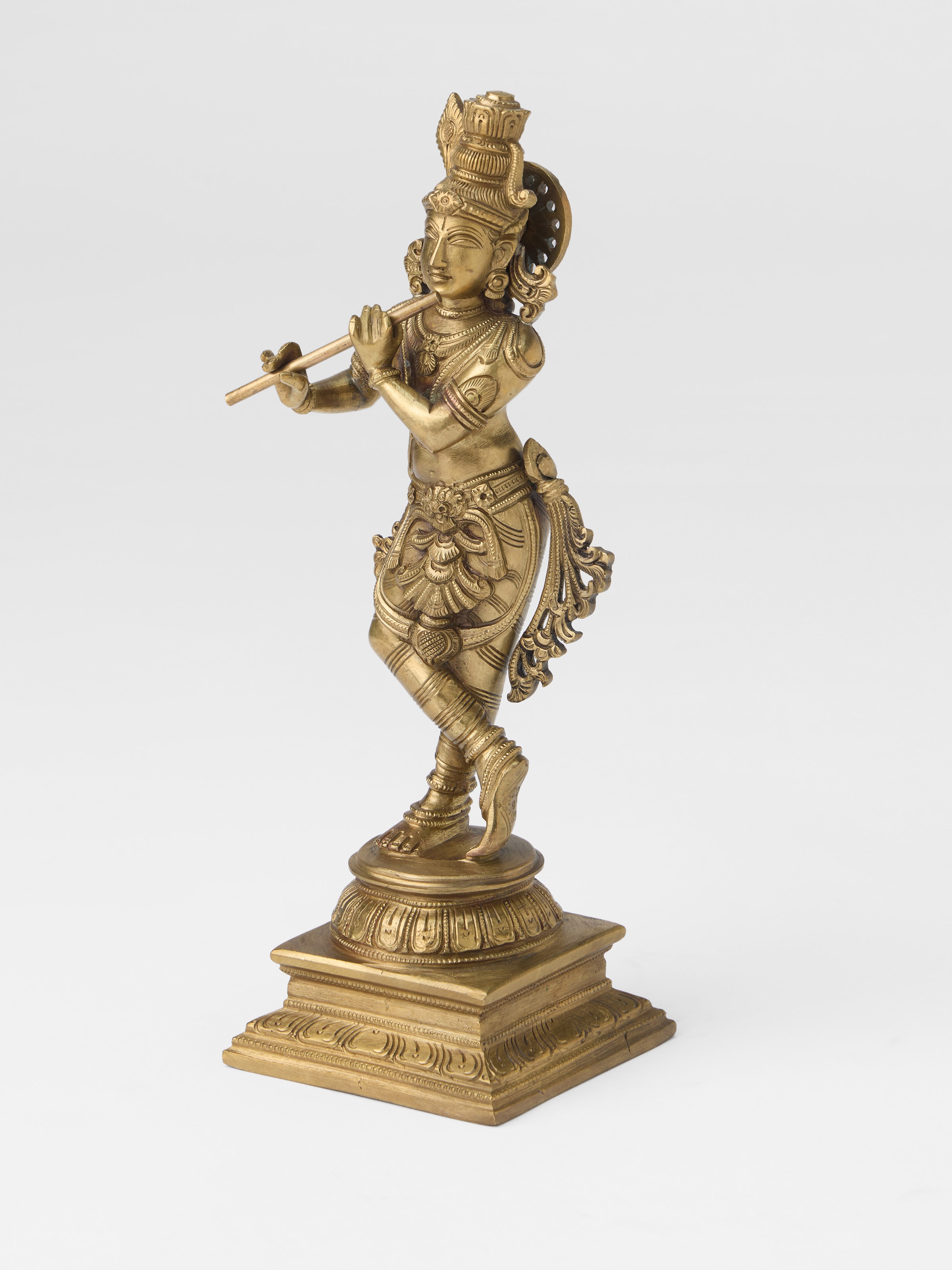Bronze Cast Krishna Idol