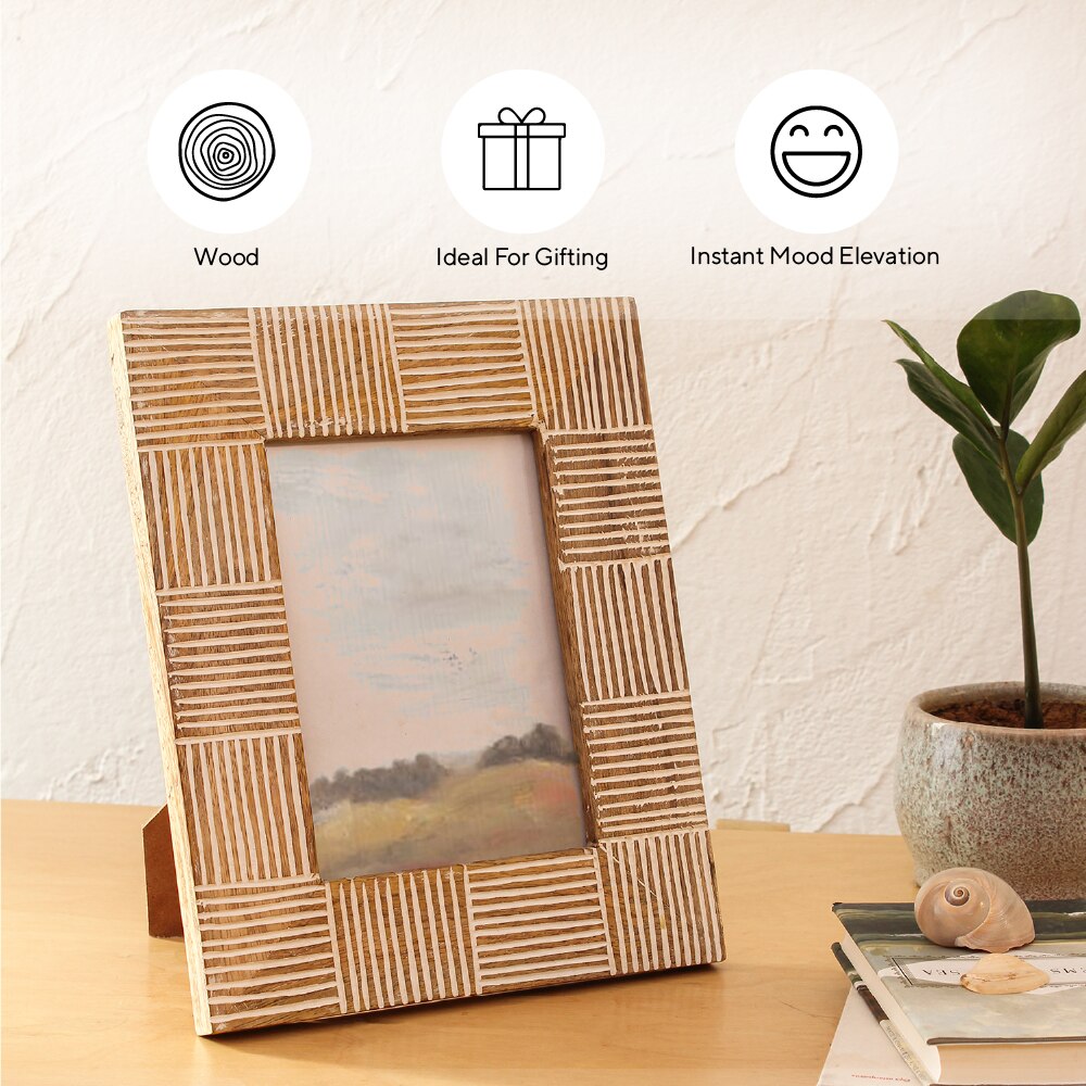 Kangto 1 Photo Frame with Multicolor colour