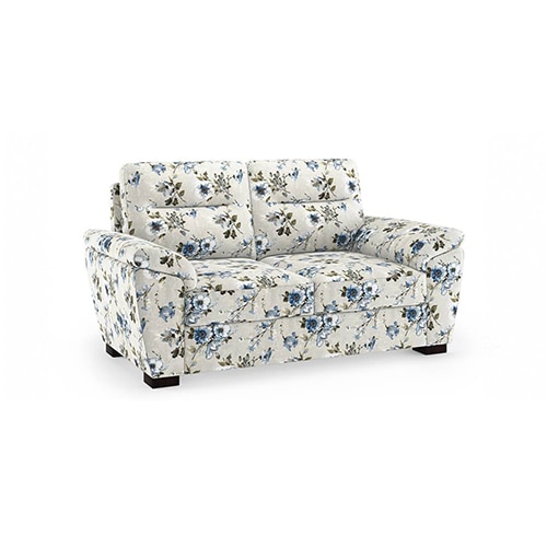 Adelaide Luxe 2 Seater Fabric Sofa in Adrian Velvet Colour