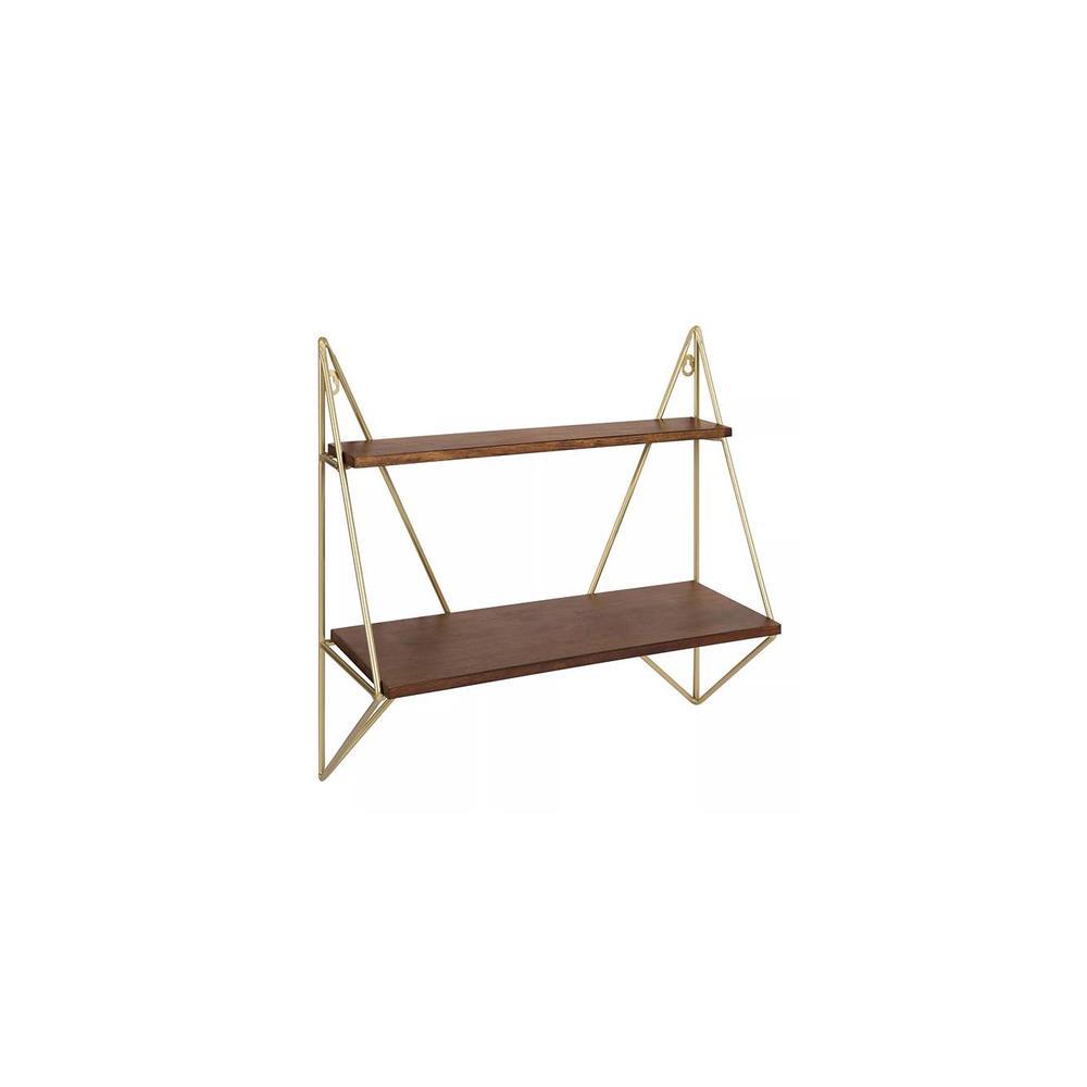 WOODENMOOD Rectangular Wall Rack