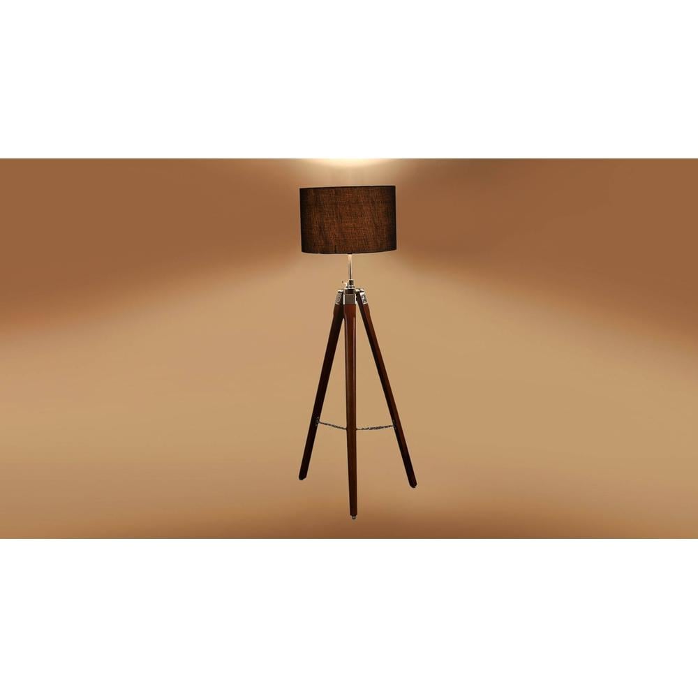 Ventonsia Solid Wood Floor Lamp