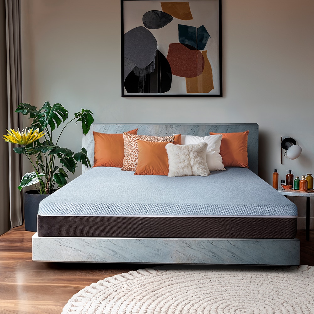 Laxe Natural Pincore Latex Mattress (75 x 72 in, 8 Inches)