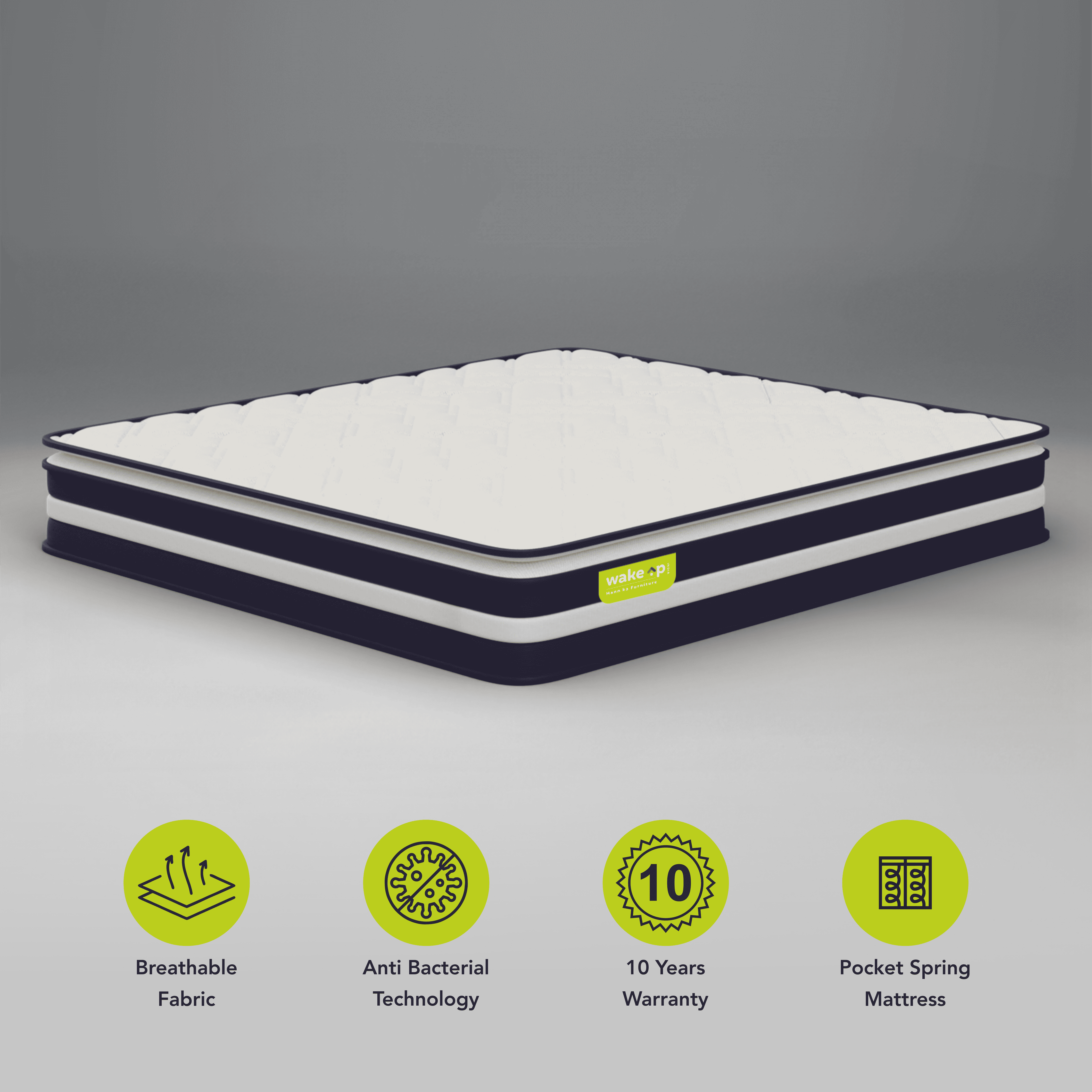 Smarttech Pillowtop Hybrid Pocket Spring Mattress
