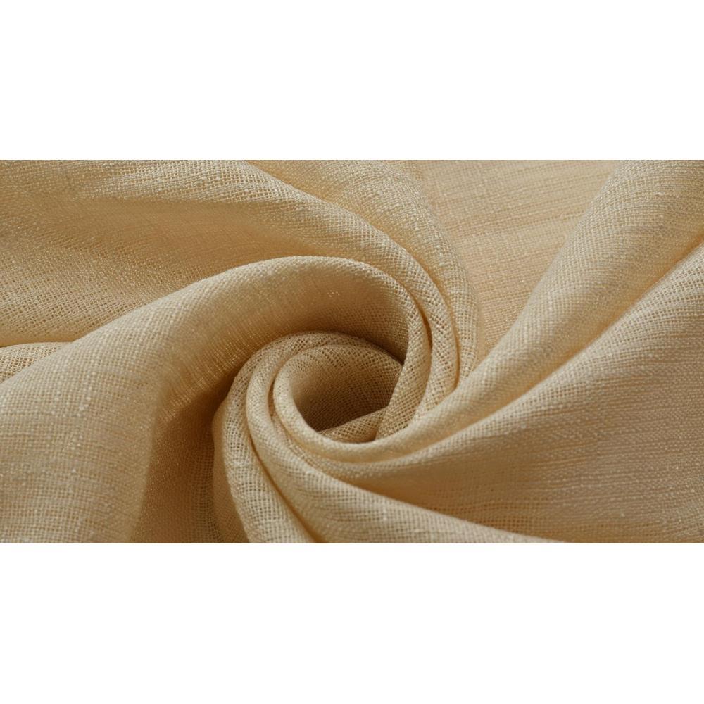linen net Pack Of 2 Sheer Long Door Curtains