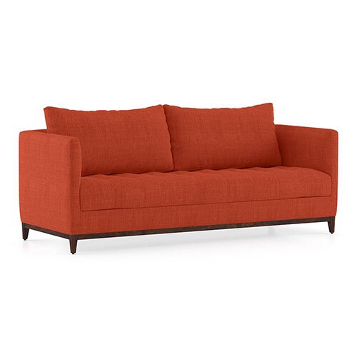 Florence Compact Sofa Set (Colour : Lava Rust , Seater : 3+1+1)