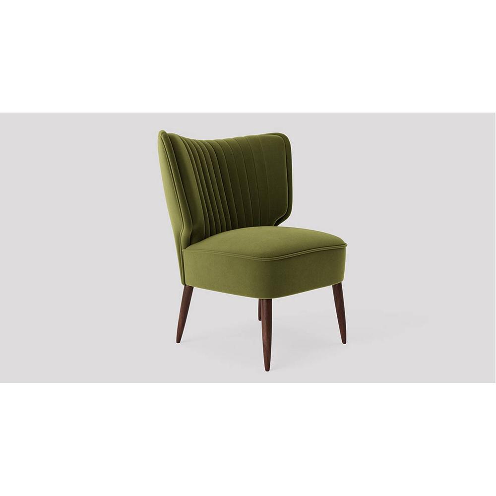 Duke Accent chair Velvet in Mint Green Color