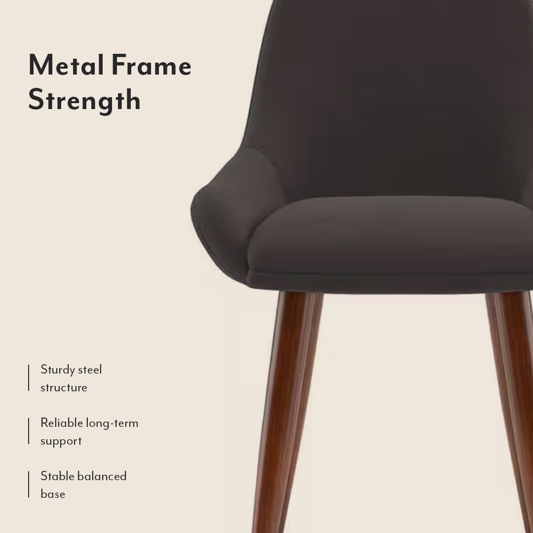 Rickman Fabric Accent Chair in Matty Grey Colour