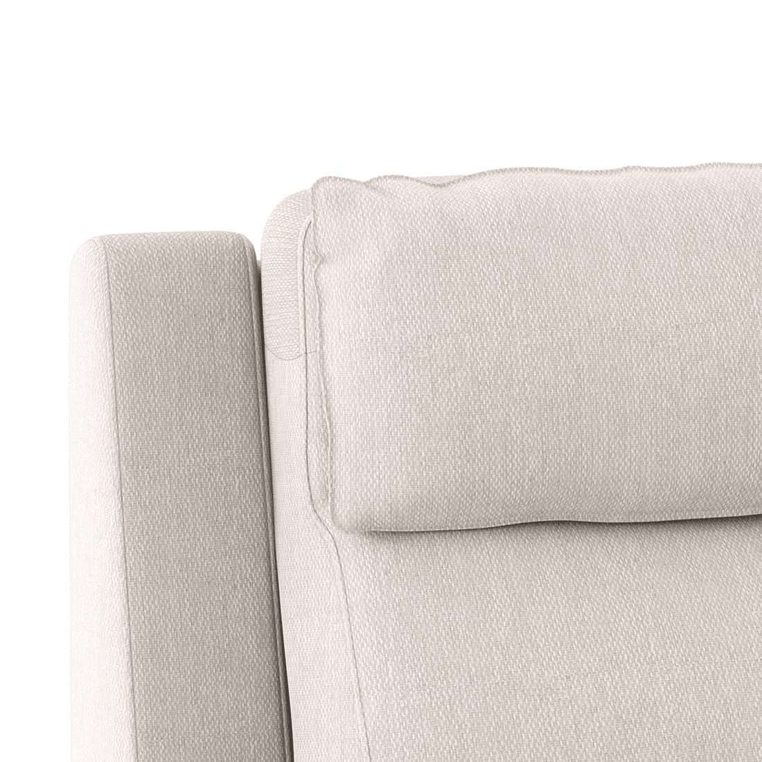 Emila Right Aligned Three Seater Sectional Recliner in Cream Colour