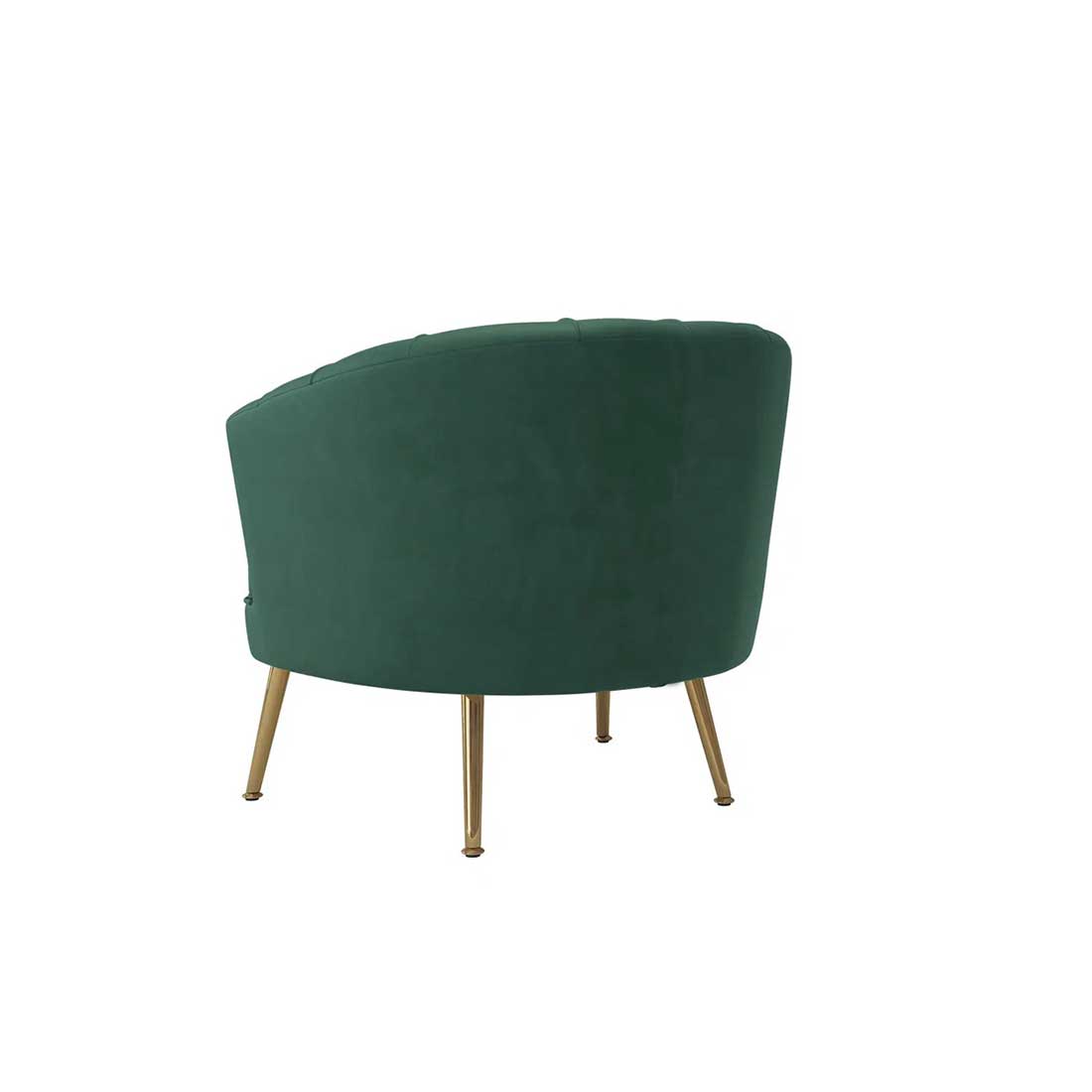 Carl Accent Chair in Green Colour