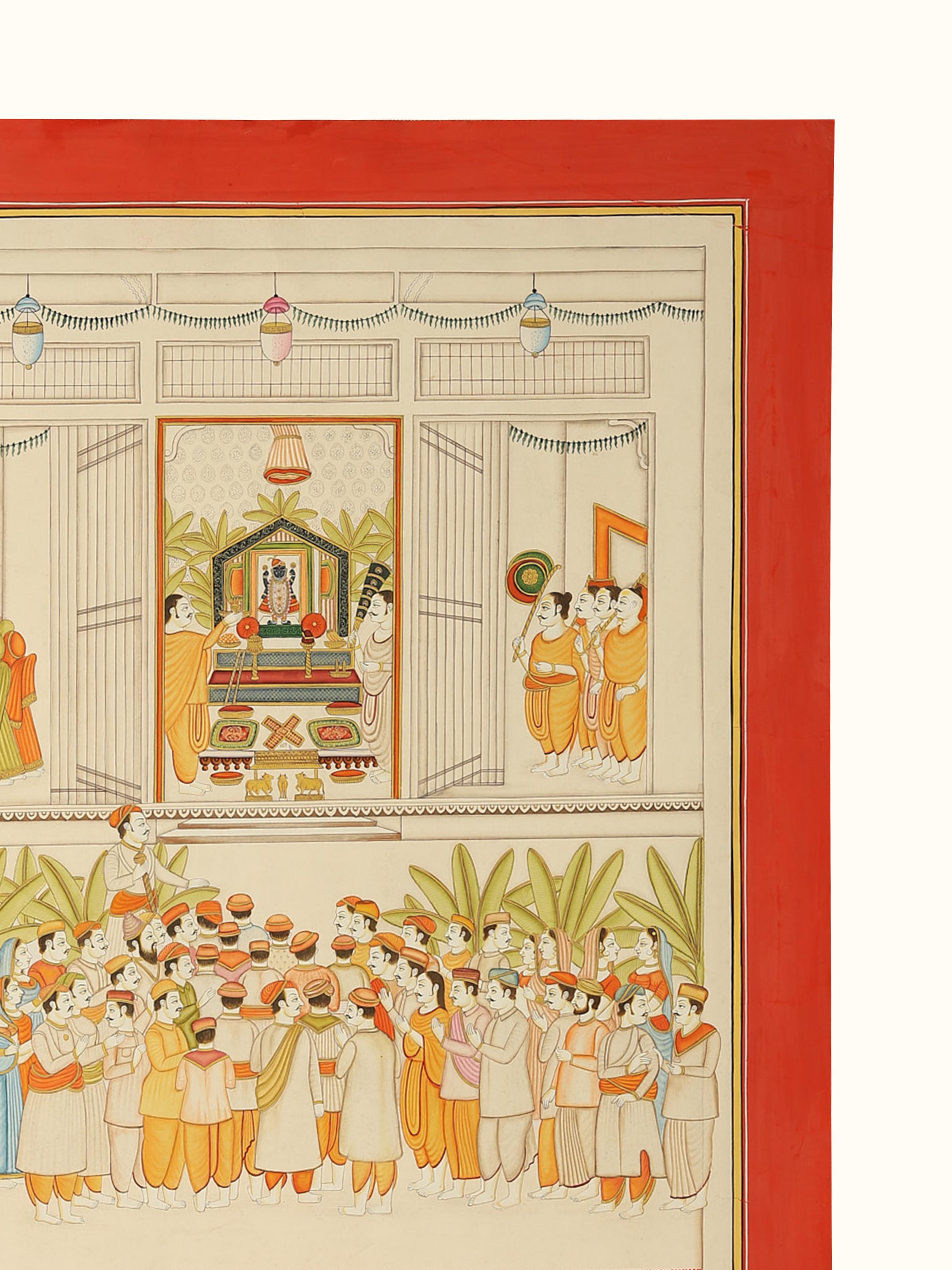 Manorath Pichwai Painting