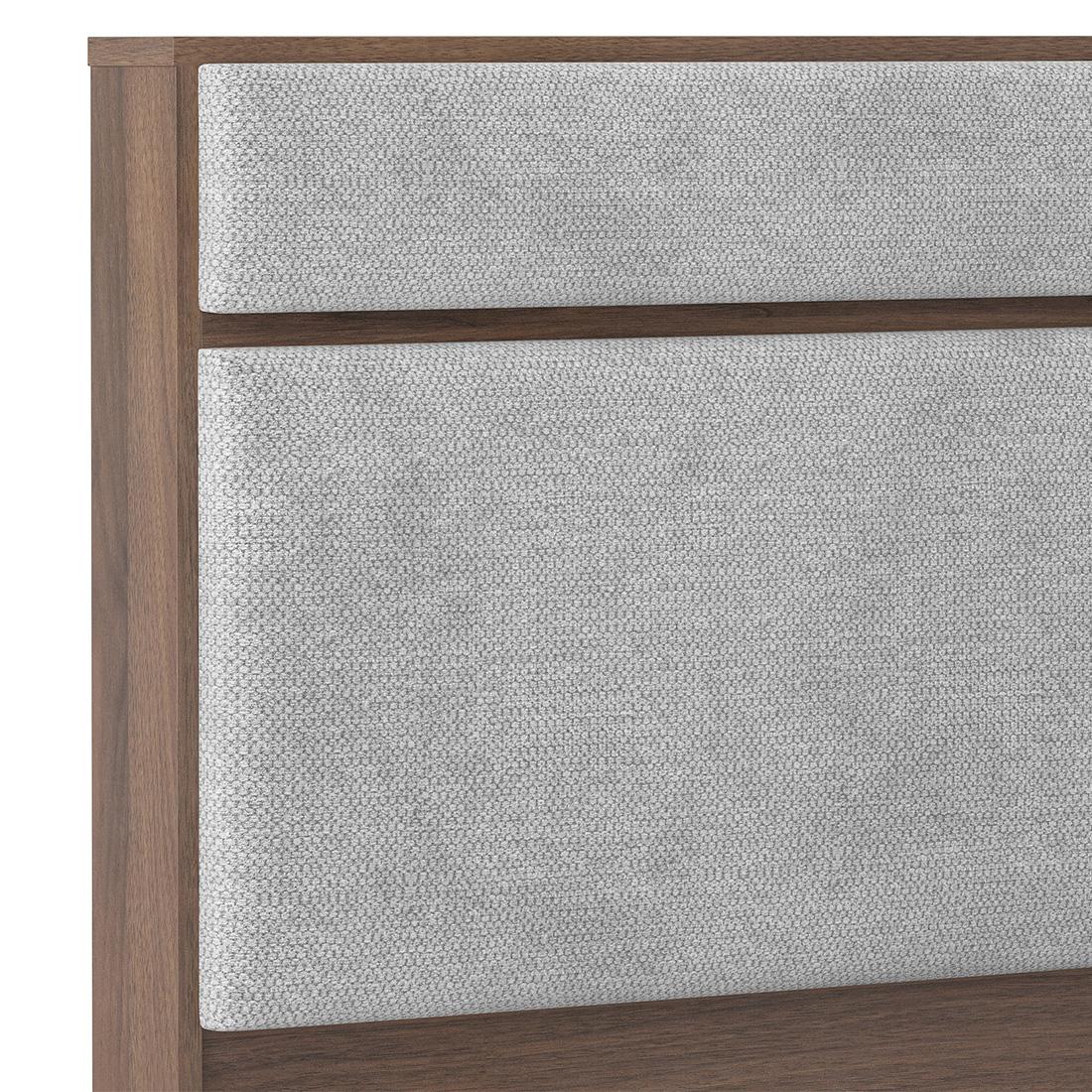 Rio Engineedred Wood Queen Size Hydraulic Storage In Granite Weave