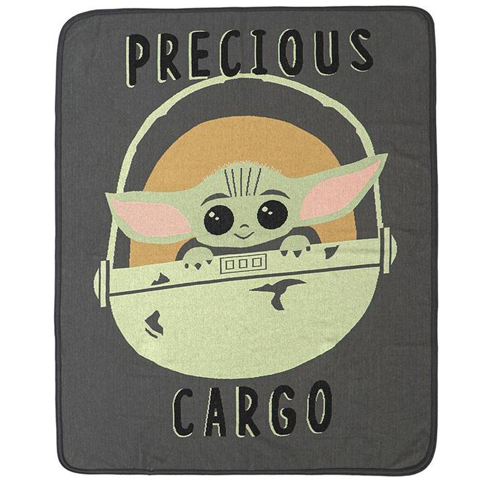 Starwars Precious Cargo - Disney Cotton Knitted Ac Blanket For Baby / Infant / New Born