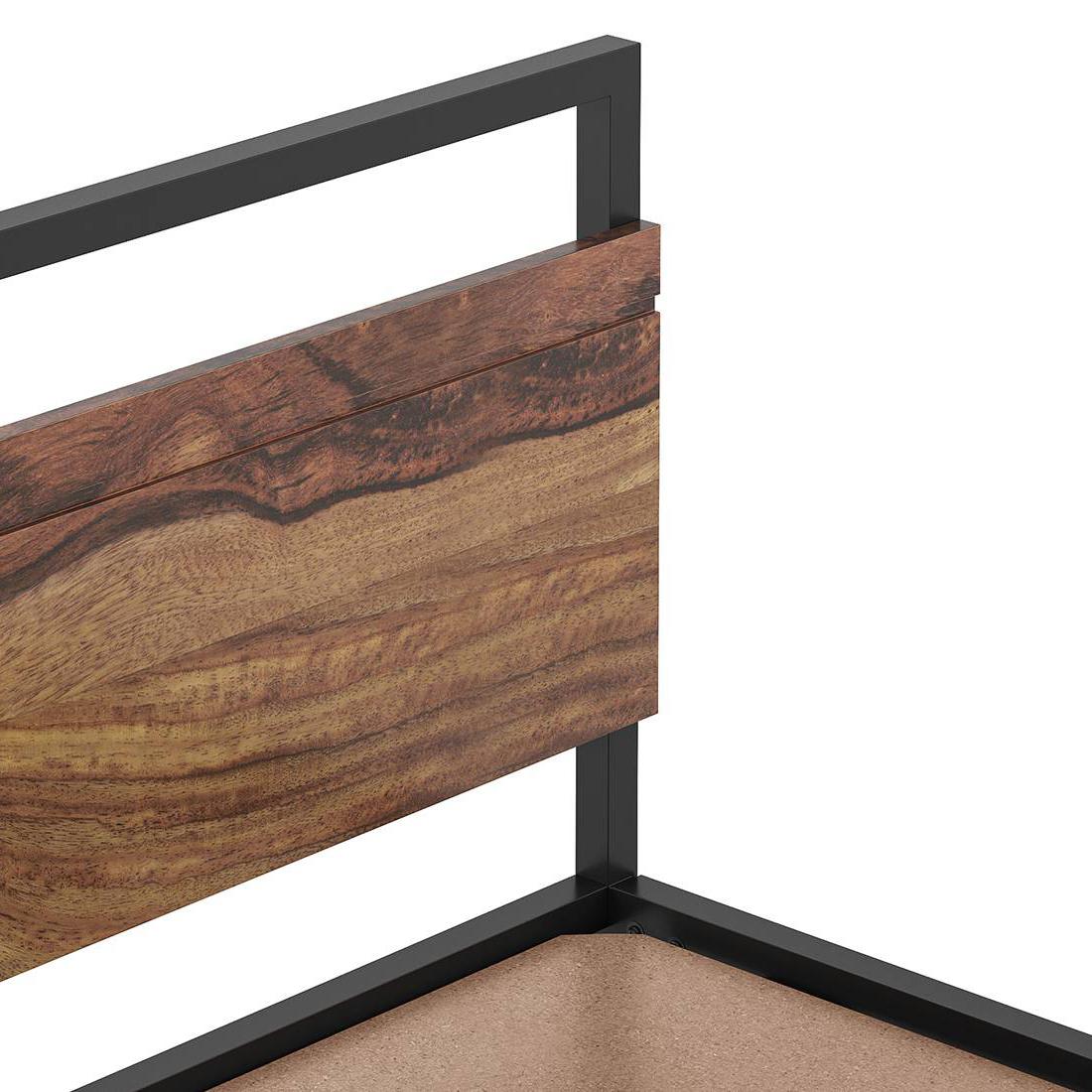 Nerja Non Storage Single Bed In Teak Finish