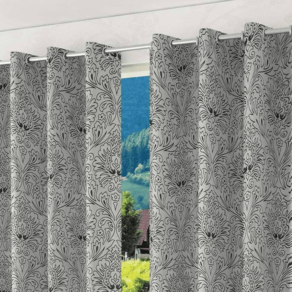 Magnolia Door Curtain - Set Of 2