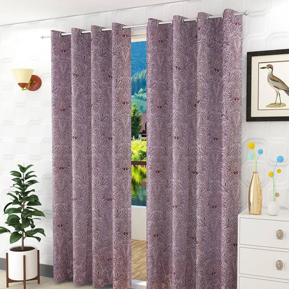 Magnolia Door Curtain - Set Of 2 - Presto
