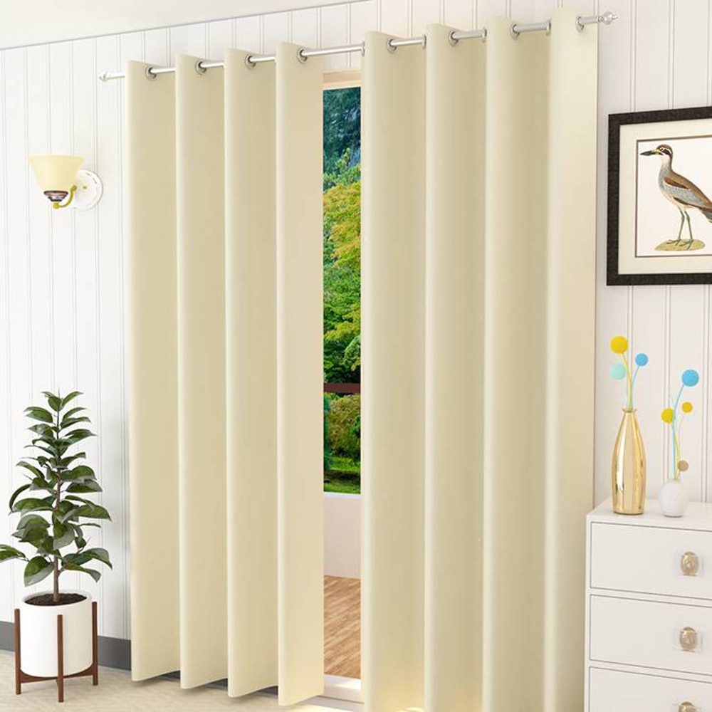 Lillian Door Curtain - Set Of 2 - Presto