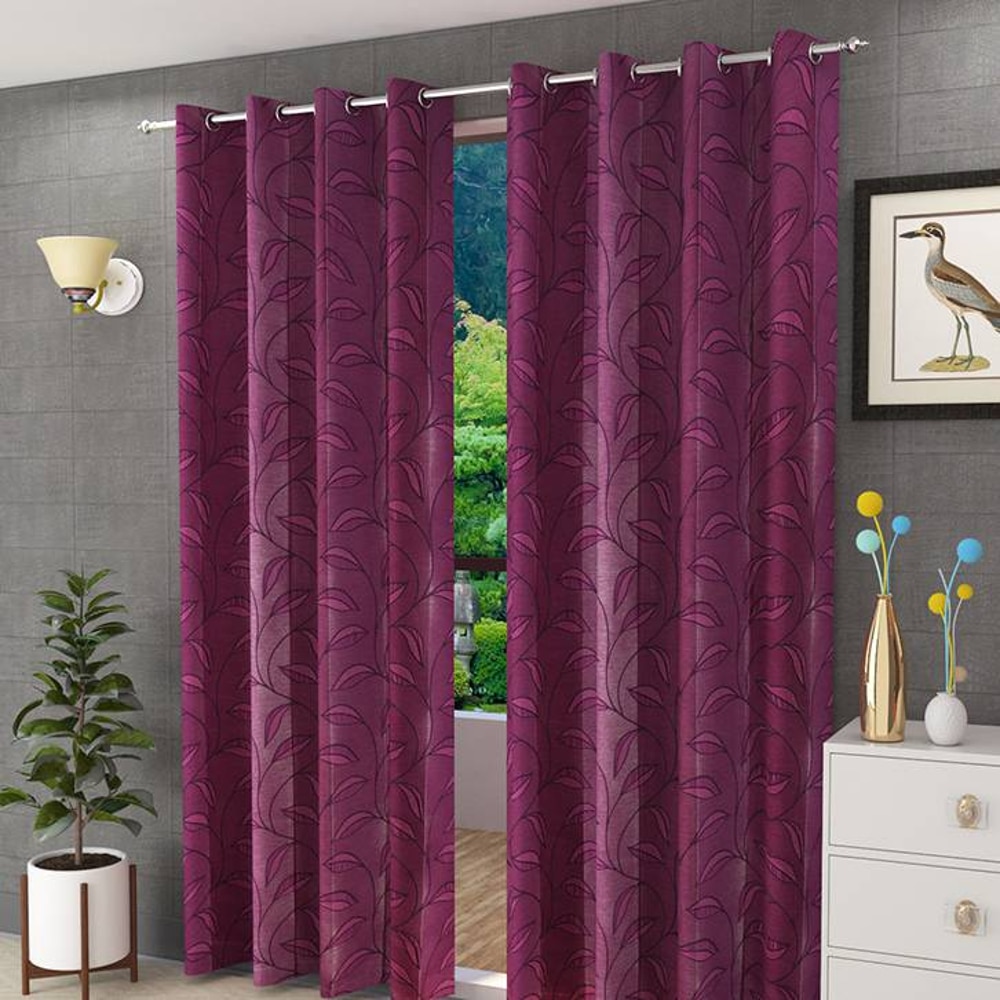 Belmira Door Curtain - Set Of 2 - Presto