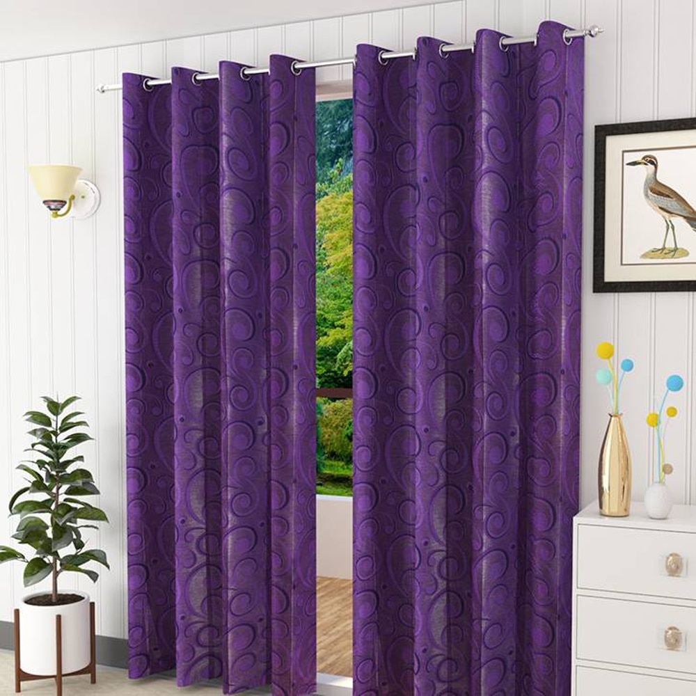 Alandra Door Curtain - Set Of 2 - Presto