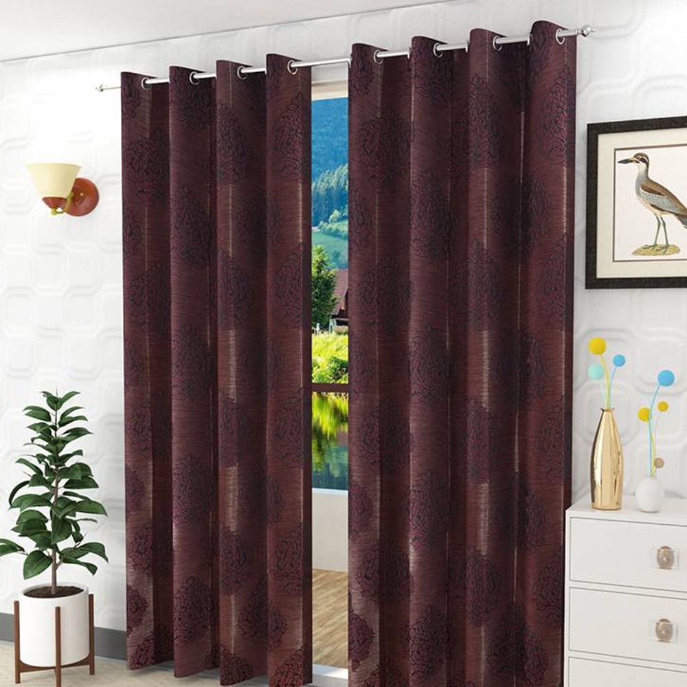 Glaucia Door Curtain - Set Of 2 - Presto