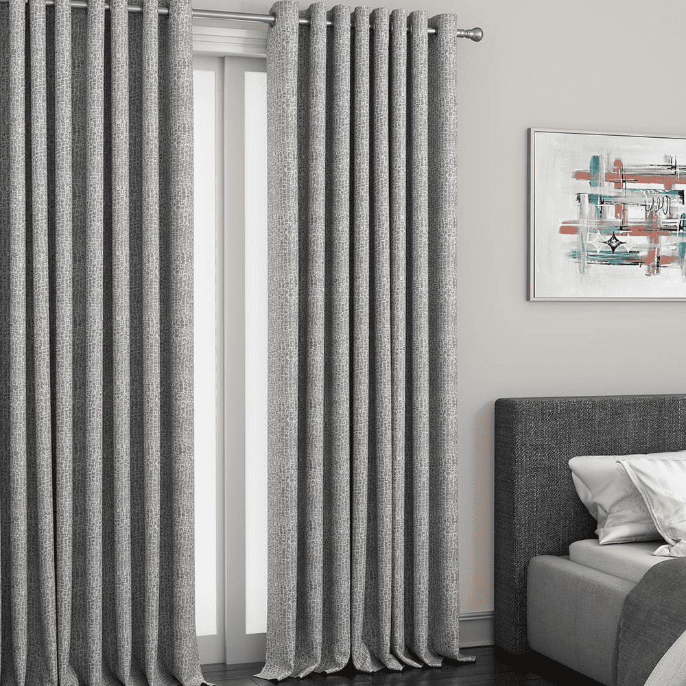 Bark Window Curtains   Set Of 2