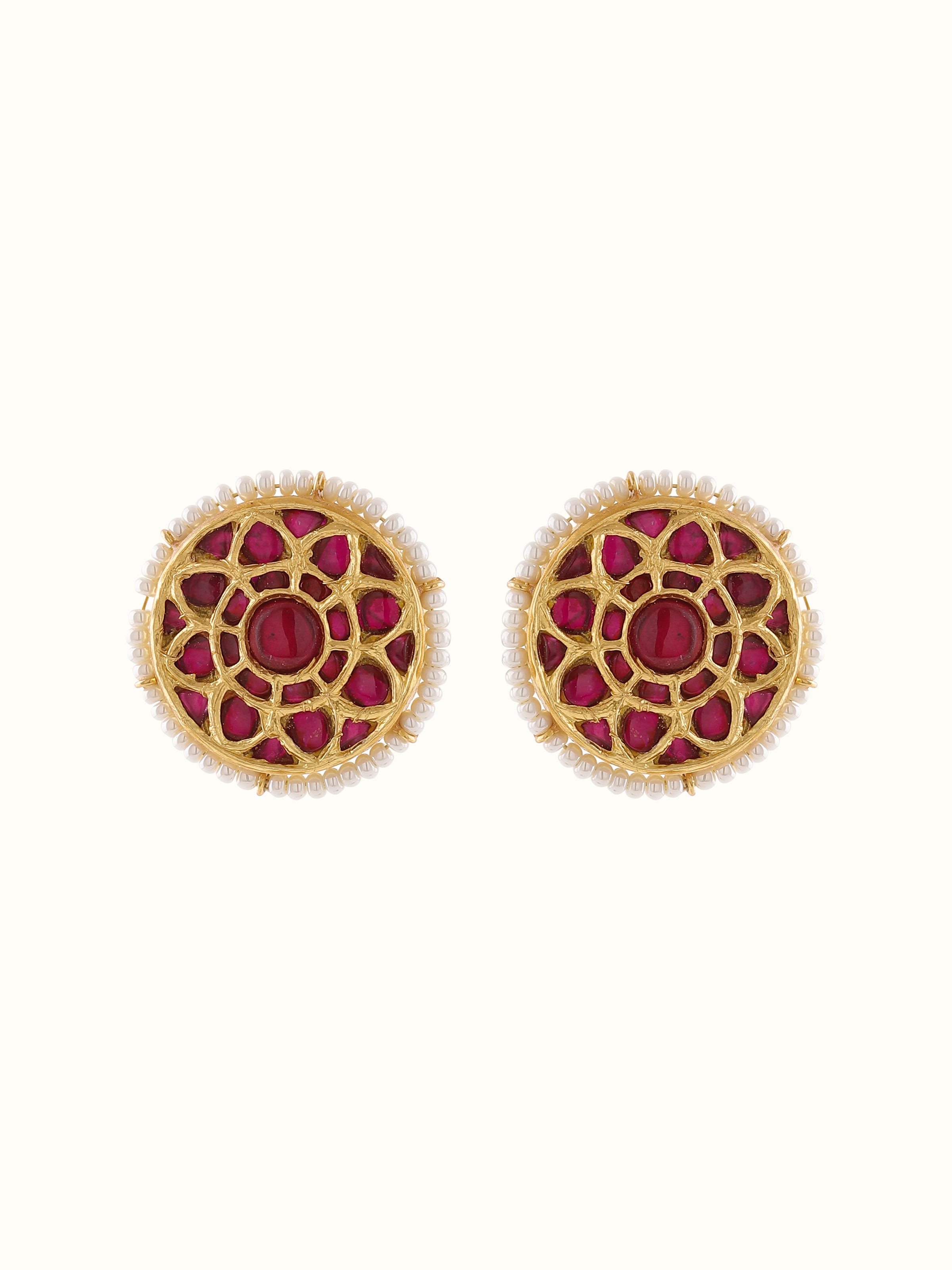 Silver Smithing Stud Earrings