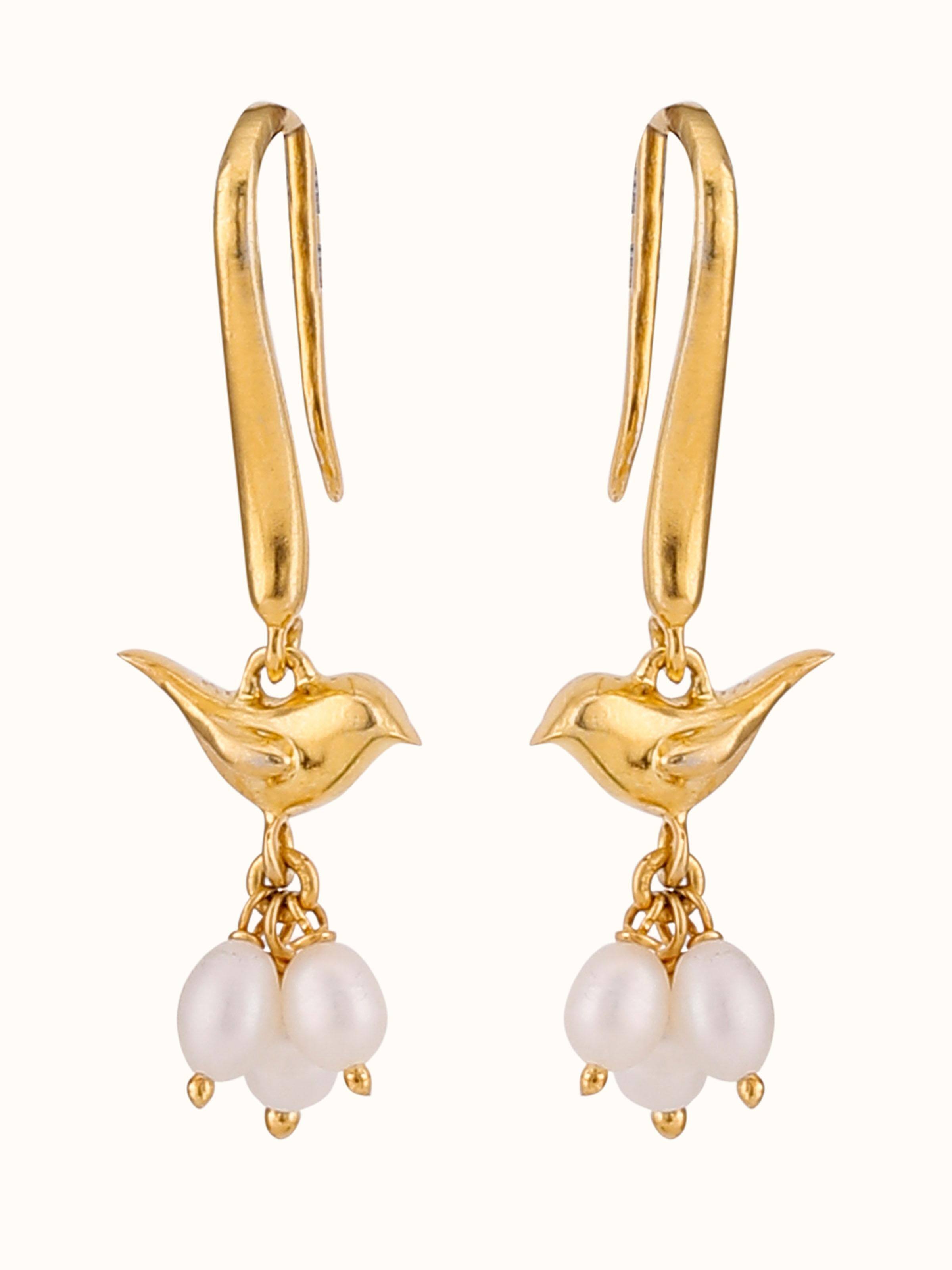 Silver Smithing Drop Earrings