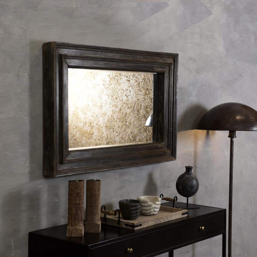 Ikaros vintage wall mirror 30inx4inx48in