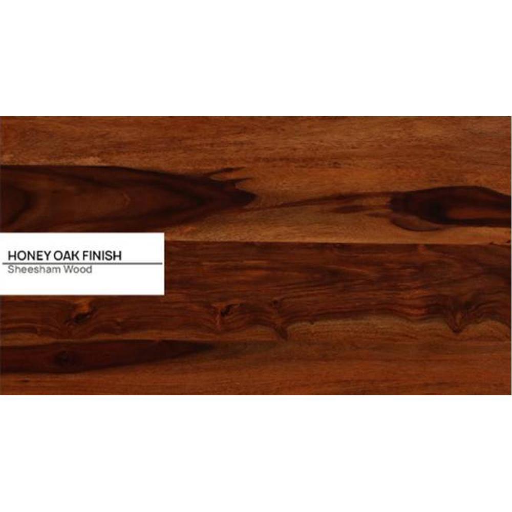 Orian Solid Wooed Bed In Honey Oak Finish