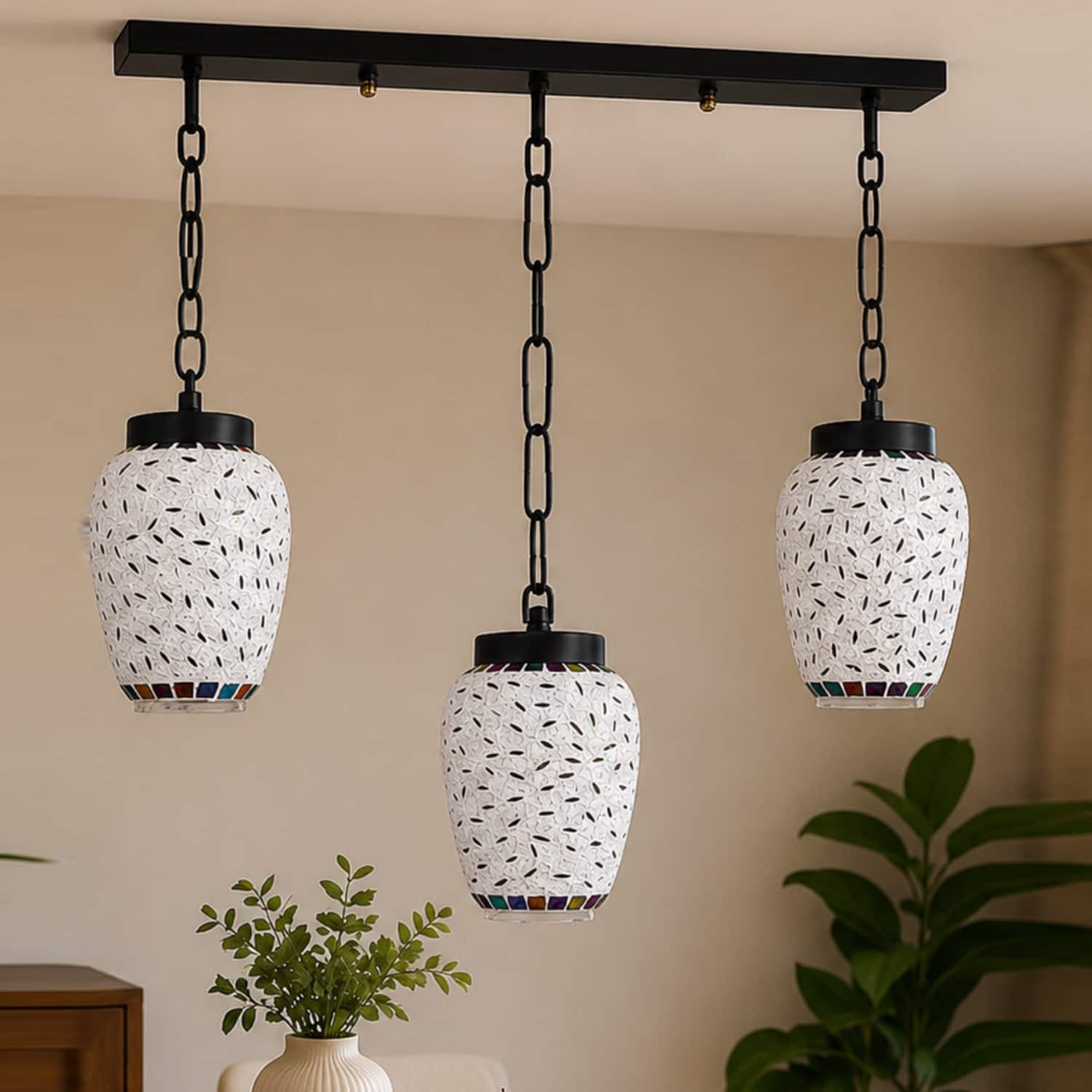 Devansh Solid Wood Electric Wall Light in Brown Colour with White Shade Count of 1 Light