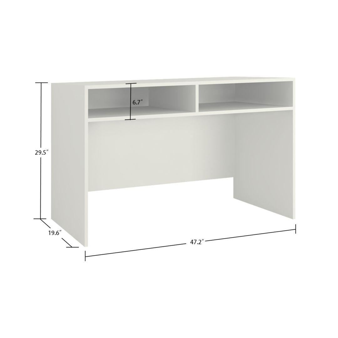 Renata Kids Study Desk cum Drawer Unit on Wheels in Lime Yellow Azure Blue Colour