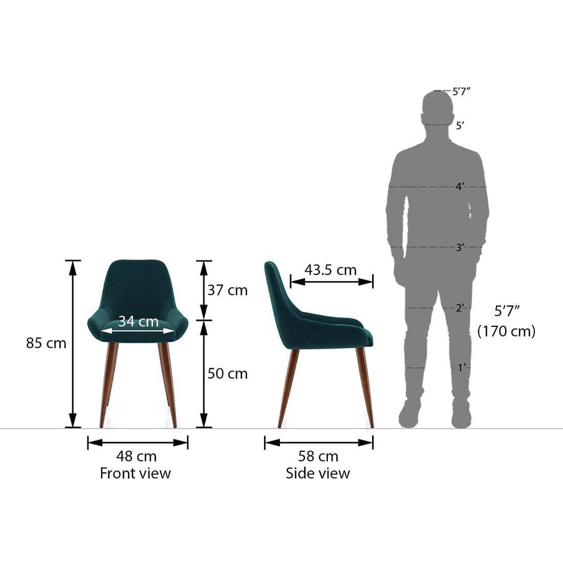 Lunar Alaska Exotic Stone 4 Seater Dining Table with Rickman Lounge Chair Set