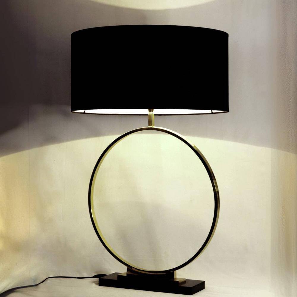 Brass Ring Table Lamp