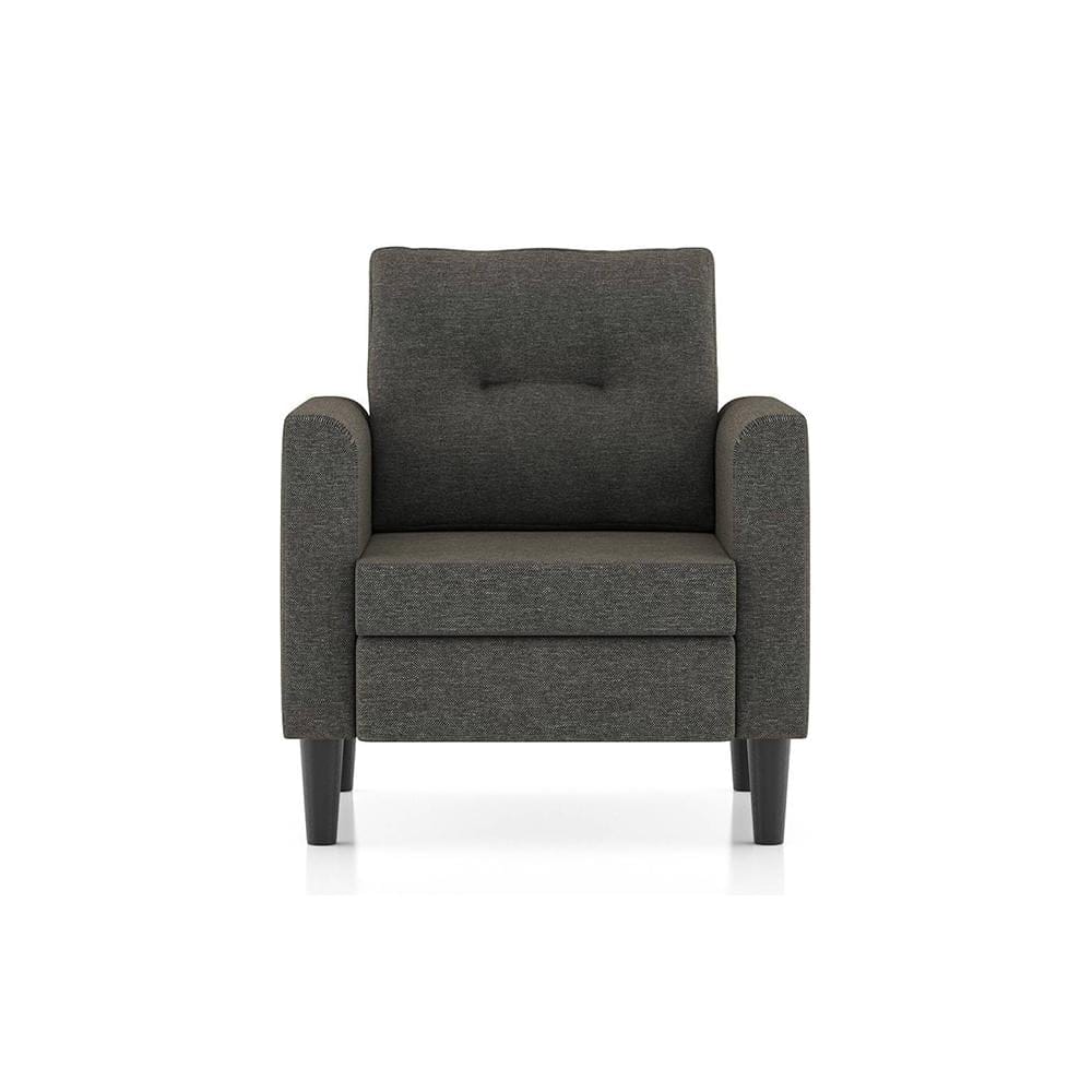 Winston 1 Seater Fabric Sofa (Slate Grey)