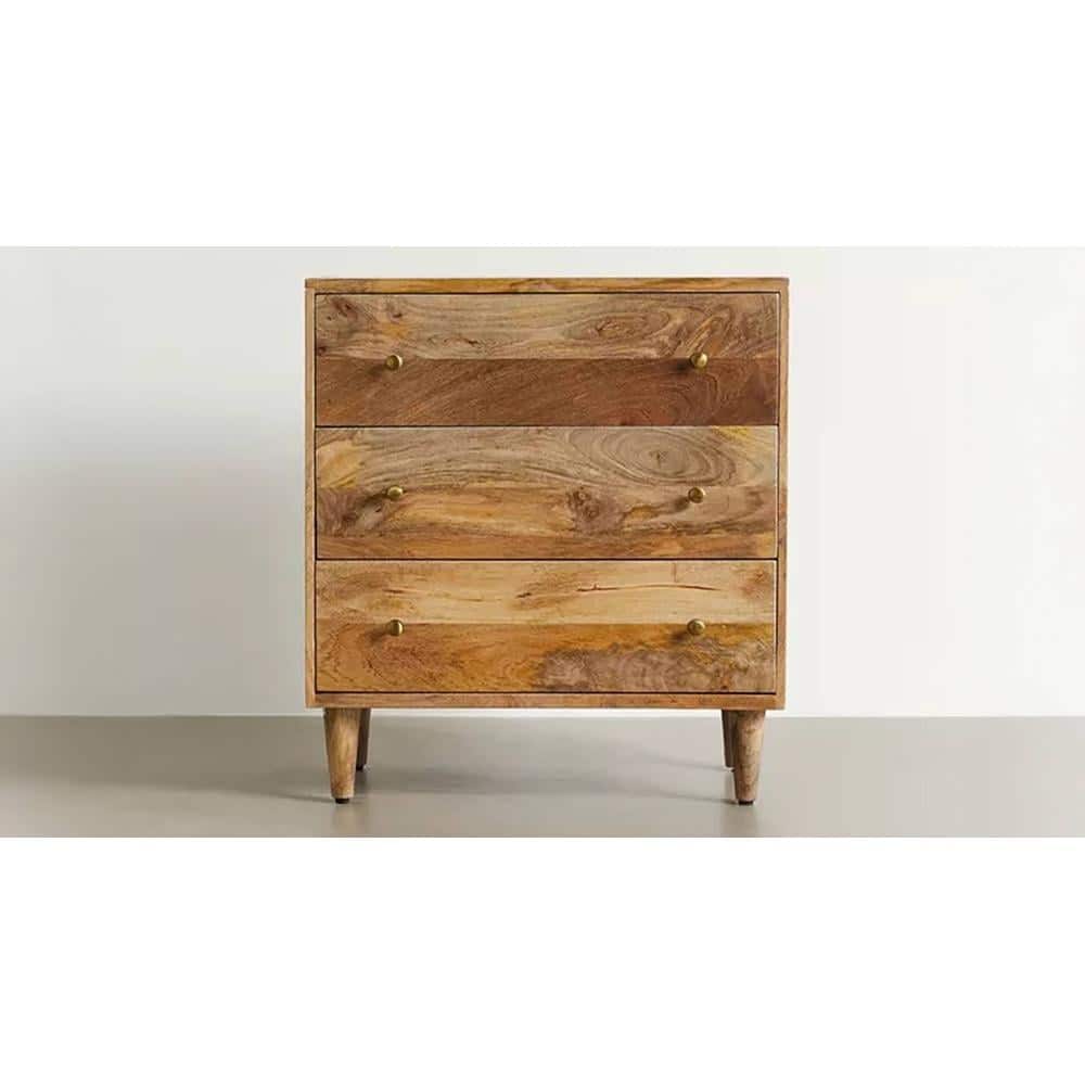 Philip Mango Wood Chest Of Drawers In Natural Finish