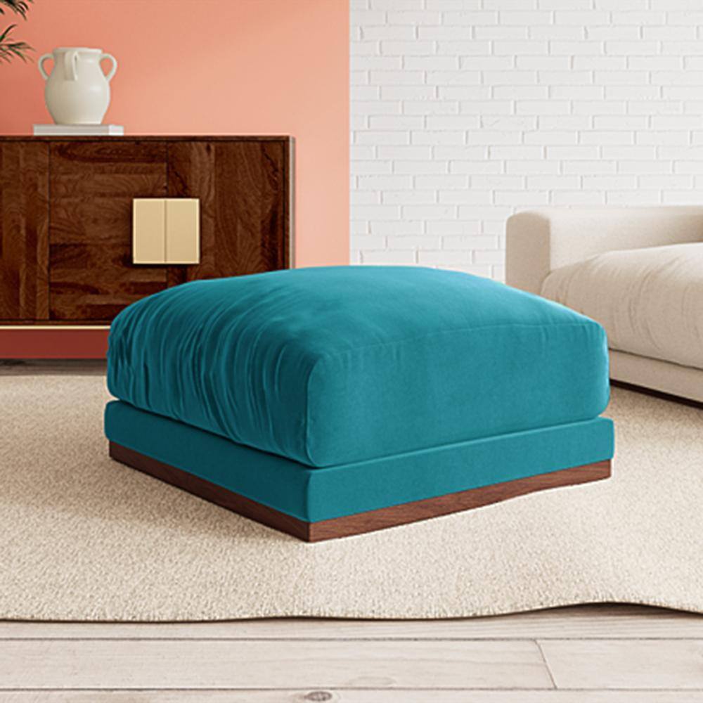 Denvar Ottoman Color in T Blue