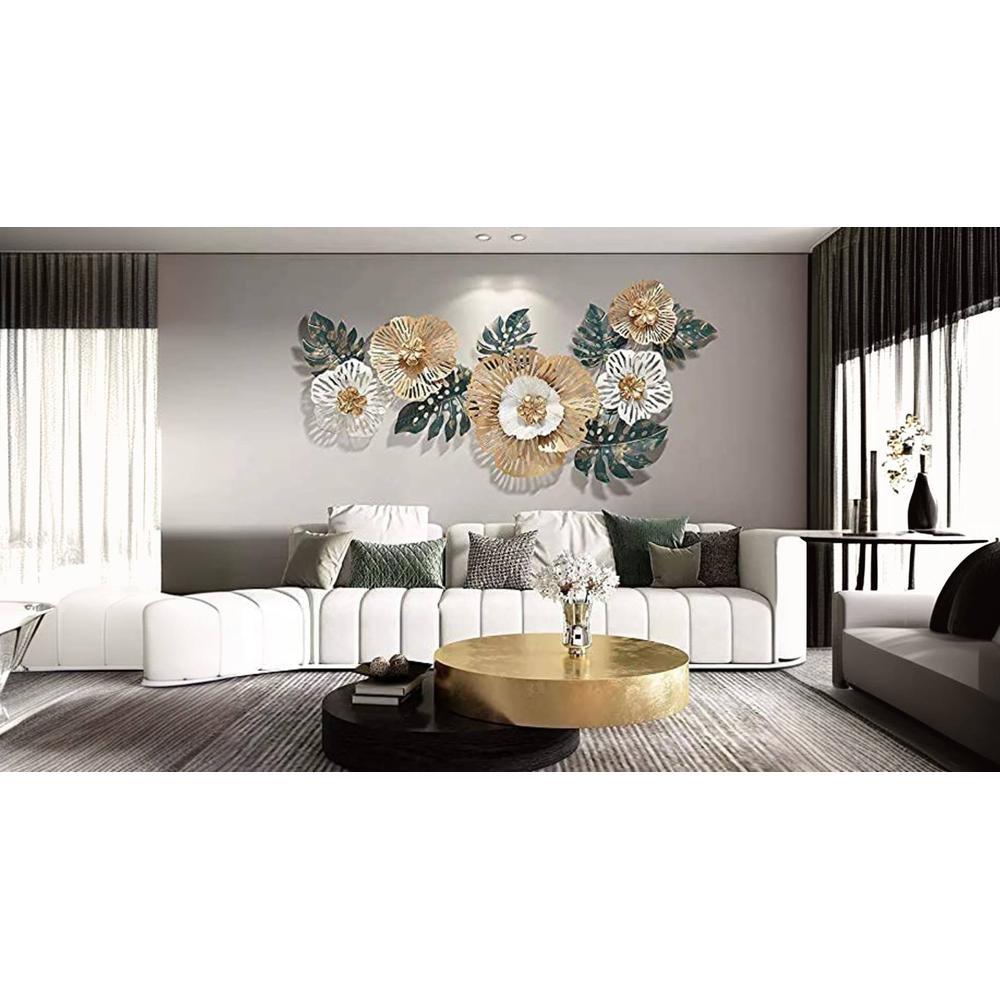 Floral Home DÃ©cor Metal Wall Art