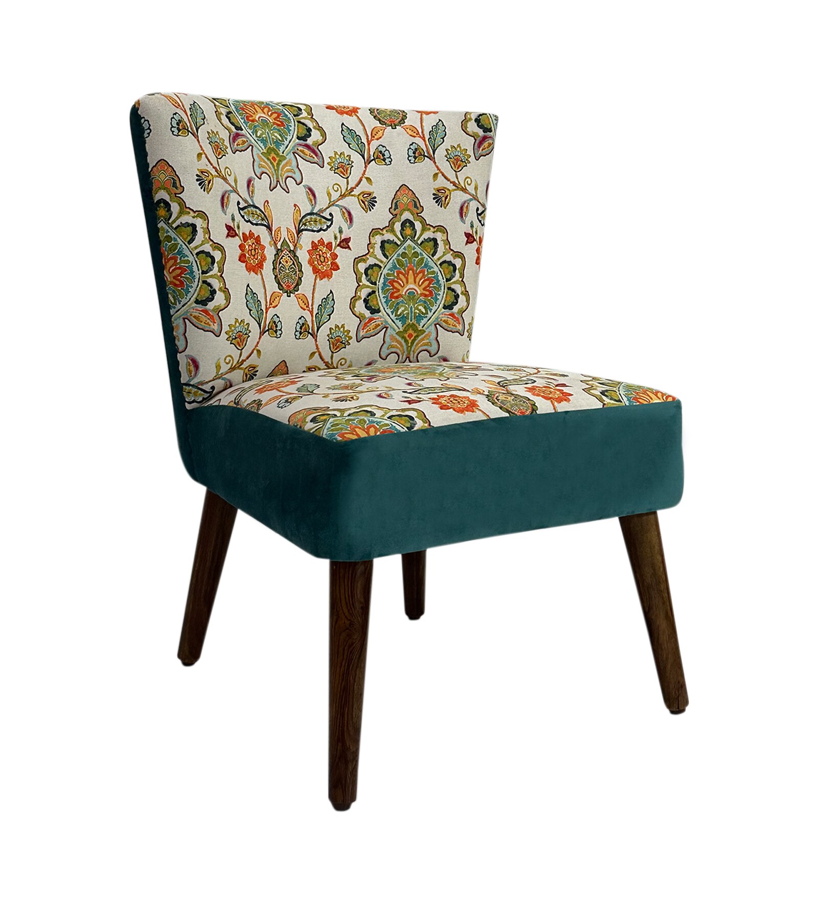 Tiara Multi-Flower Accent Chair