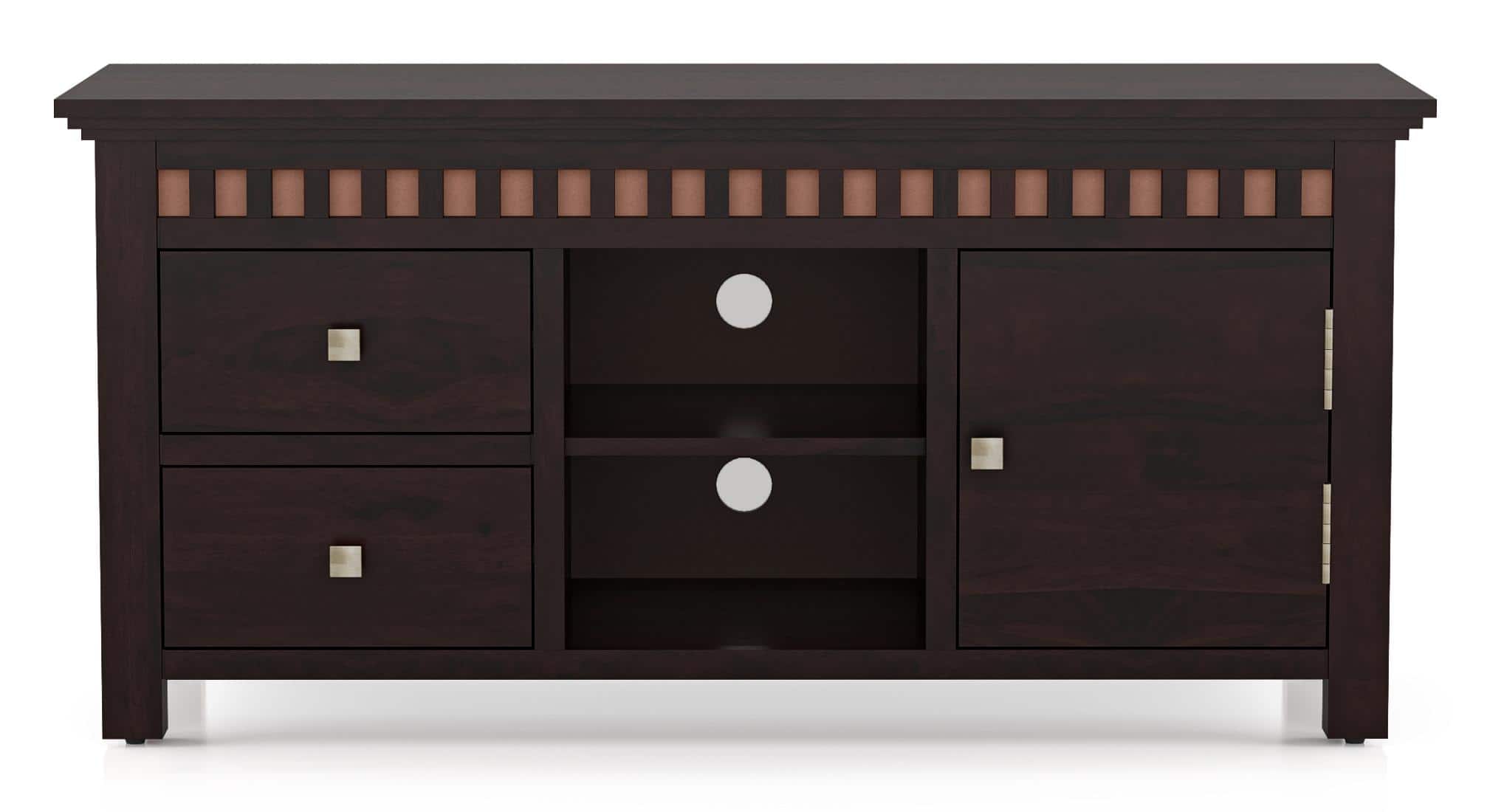 Fidora TV Unit - Color Mahogany