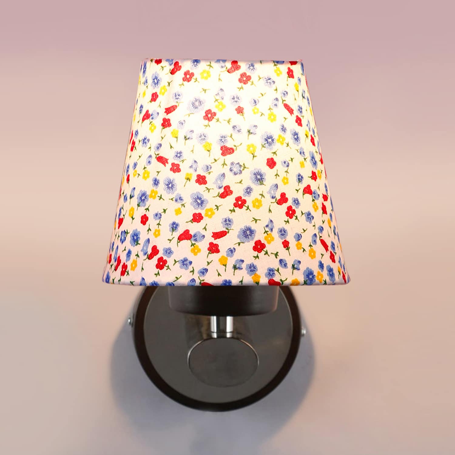 Devansh Metal Electric Wall Light in Multi Colour with Multi Shade Count of 1 Light